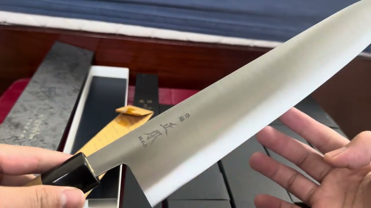 fujiwara maboroshi,masamoto Ks 300mm,sekimaru togashi hamono,Kai Damacus vg10 165-180-210