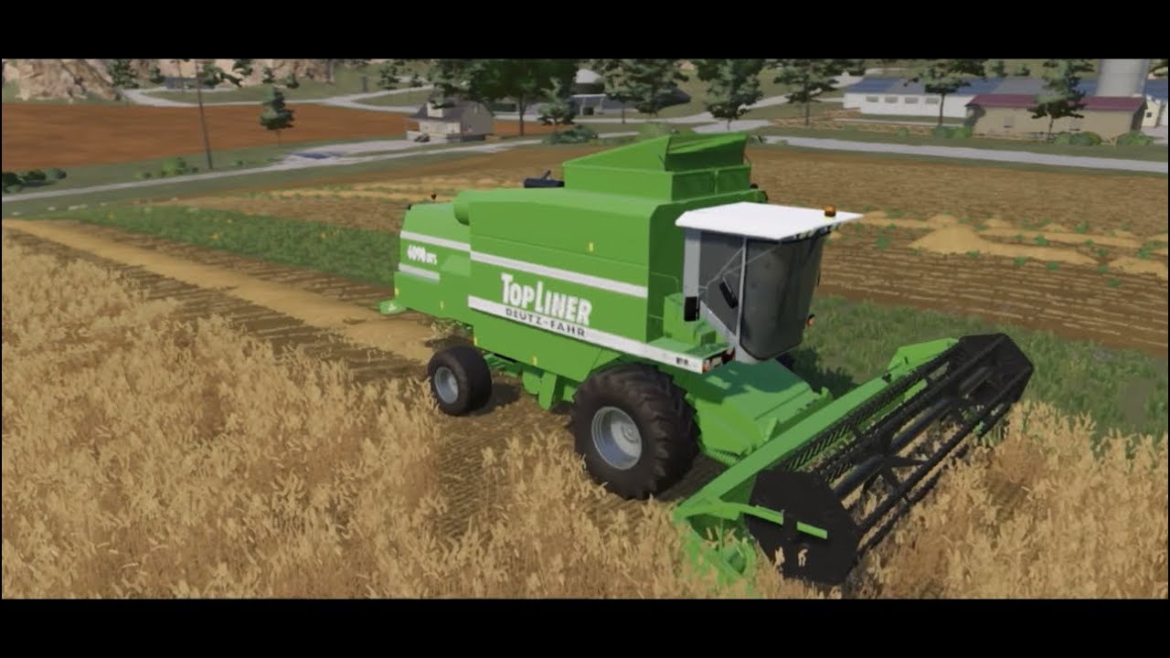 Calming Farm Work • Combine Harvesting & Slow Plowing • Relax ASMR