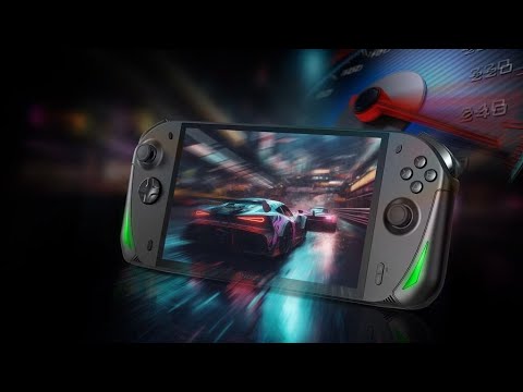 AOKZOE A1X Powered by HX 370 with 8” VRR Landscape Display - YouTube