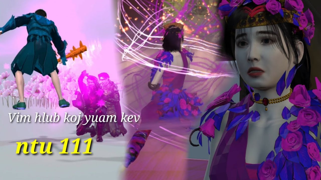 Vim hlub koj yuam kev ntu 111, hmong movie 3d