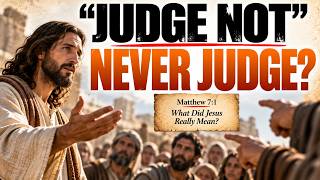 “Judge Not”: What Did Jesus Really Mean in Matthew 7:1
