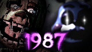 ALL ANIMATRONICS COME ALIVE! || FNAF 3 Custom Night (Night #7) 1-9-8-7 Mode! (FNAF3 Mod)