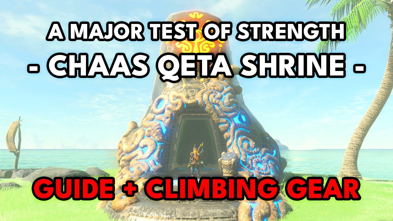 Путеводитель по святилищу Чаас Кета | Серьёзное испытание силы | Zelda: Breath of the Wild | Swit...
