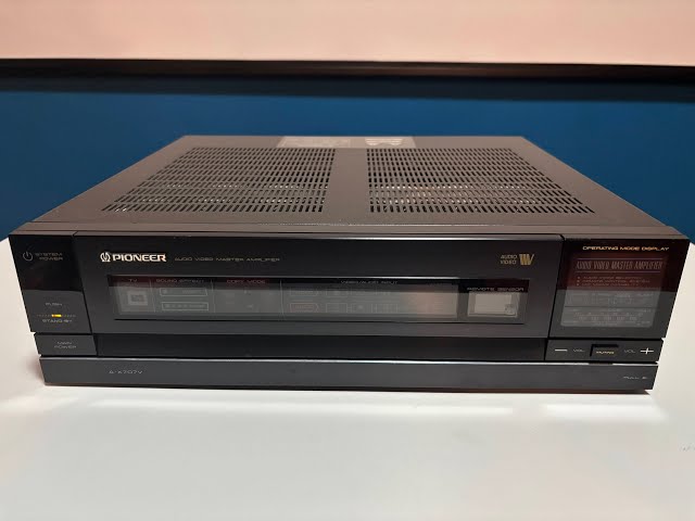 Pioneer A-X707V by AnAn - YouTube