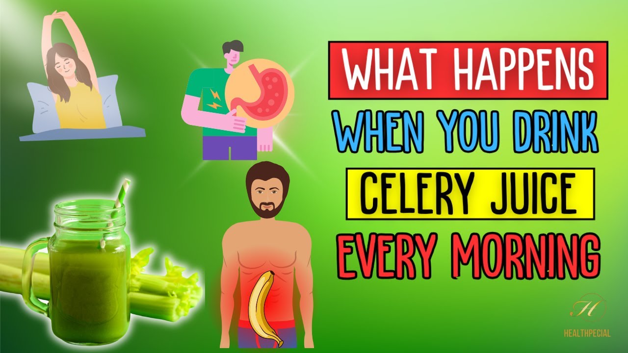 What Happens When You Drink Celery Juice Every Morning Celery Juice