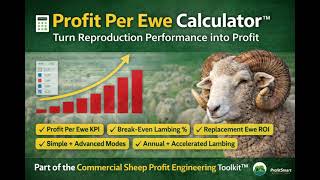 Profit Per Ewe: The #1 KPI in Sheep Farming