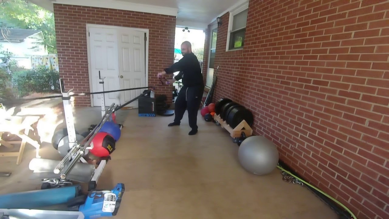 Viking Strength Trainer: Globe Gripz Standing Core + Shoulder Oar Rows ...