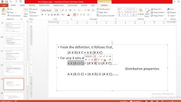 Venn Diagrams And Cartesian Product