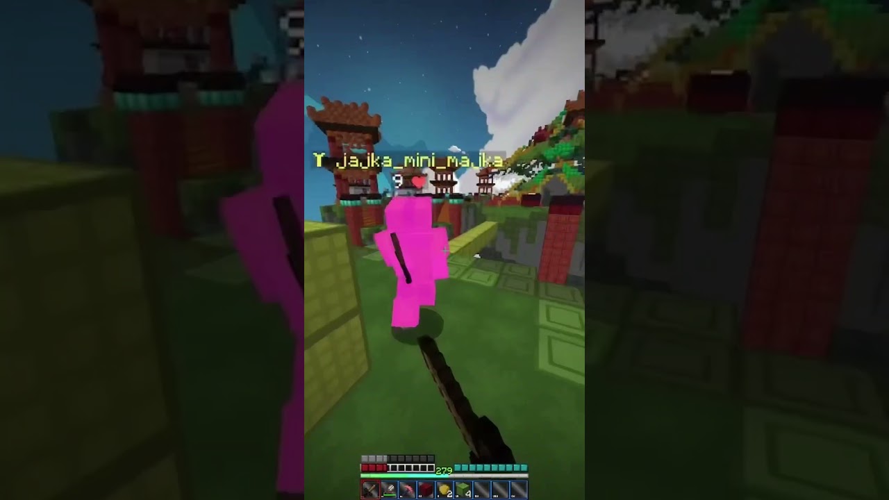 couple clips Minecraft bedwars 