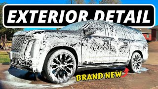 Ceramic Coating Brand New Escalade - Full Exterior Car Detail