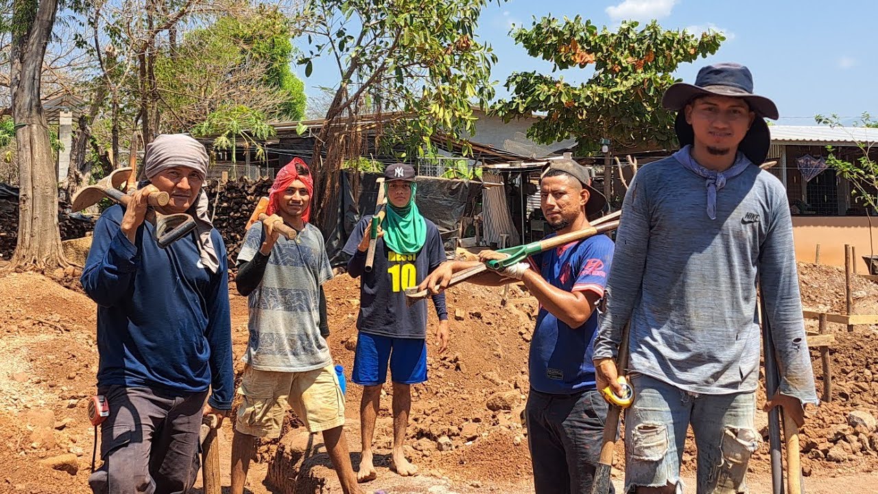 Así terminaron los escarbes de la casa de William 