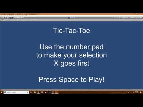 Tic-Tac-Toe in Unity