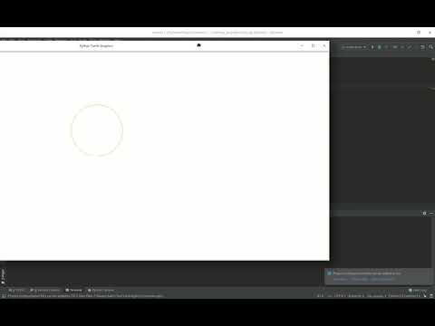 HOW TO DRAW CIRCLES USING PYTHON TURTLE. DO NOT LIKE AND SUBSCRIBE.
