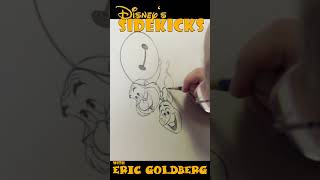 Eric Goldberg Draws Disney Sidekicks #shorts