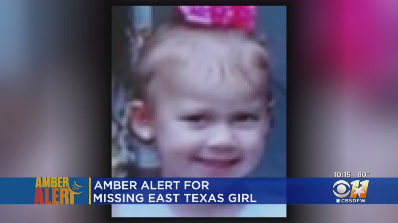 Amber Alert Issued For Abducted East Texas Toddler YouTube