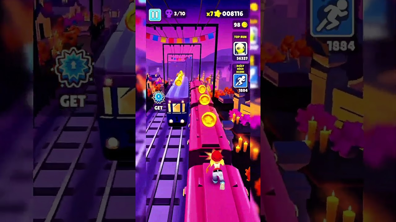 ​The Most Satisfying 'Perfect Line' in Subway Surfers!
