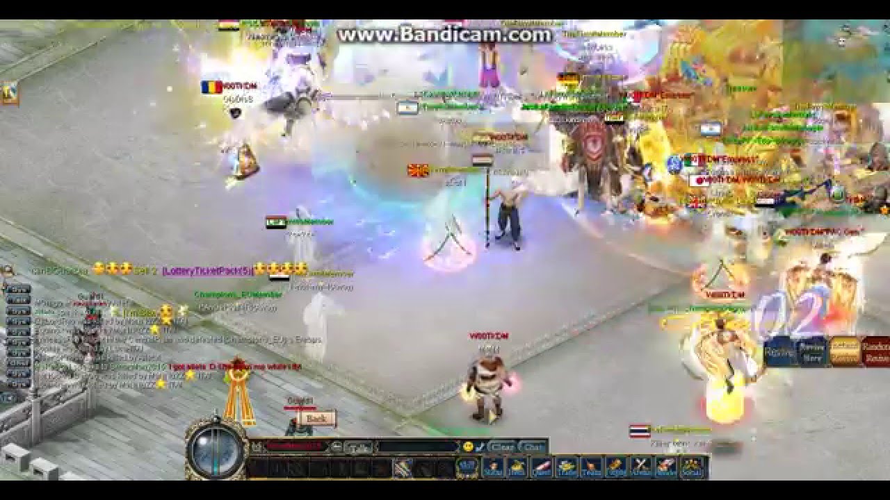 Conquer online Botter Cought! Monk using Palm on a flying archer!