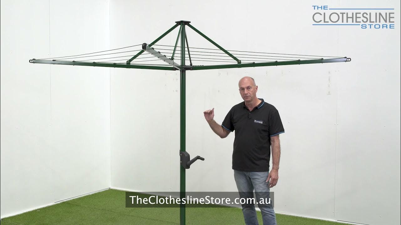 Product Review Daytek M32 Folding Rotary Hoist Clothesline YouTube