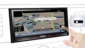 How to Navi Feature in pioneer Avic F60BT?