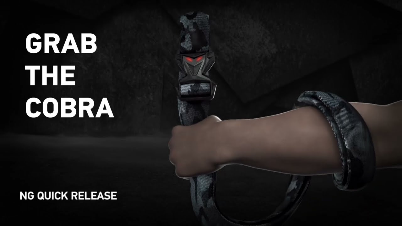 GRAB THE COBRA - The brandnew COBRA® NG QUICK RELEASE with triple lock for even more safety.