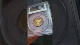 1995 Komodo 50 Rupiah Gold Coin #money #coin #most sought after ancient money #ancient money coll...