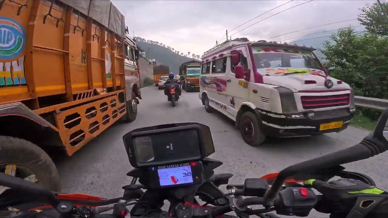 Srinagar to Jammu Road Trip by Bike | NH44 Kashmir Highway Ride | জ্যামে জম্মু Episode 20
