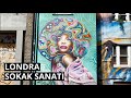 Londra shoreditch sokak sanat  grafiti