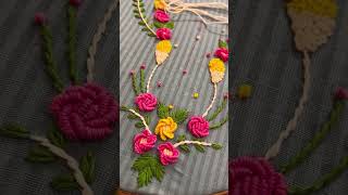 Thread work #embroidery #stitchboutique #diynstitch #handembroidery #fashion #diy #handbroidery