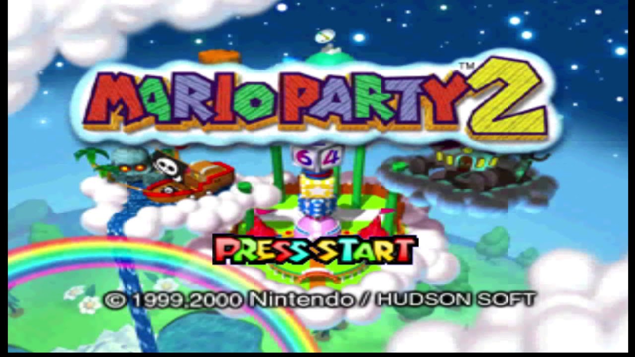 Mario Party 2 Party Mode 50 Turns Mystery Land 2/2 No Commentary Part 8