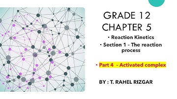 Chapter 5 section 1 part 4 - Activated Complex