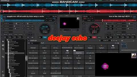deejay echo on backspin keyboard scratch on virtual dj 2022