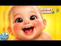 Johny Johny Yes Papa 🍼 | 1 Hour Nursery Rhymes Compilation | ABC, 123, Wheels on the Bus &amp; More