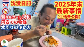 【沈没日記】2025年末・最新のタイ事情と日本人宿での生活費公開ひとり旅