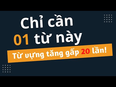 Video Bài học từ vựng Tiếng Anh dễ nhất! Học không cần mất... - YouTube