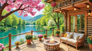 Calm Spring Morning & Soft Piano Instrumental Music 🌸 Spring Ambience with Piano Relaxing Music screenshot 3