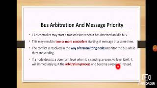 10  CAN Bus Arbitration & Priority