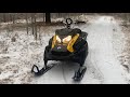 2021 Skidoo Tundra LT (154”) 600 Ace; First Ride... with barely any snow :(