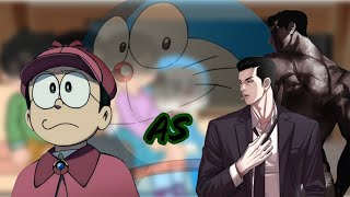  Lookism  Nobitas Friends React To Nobita As Gun Park  Doraemon 