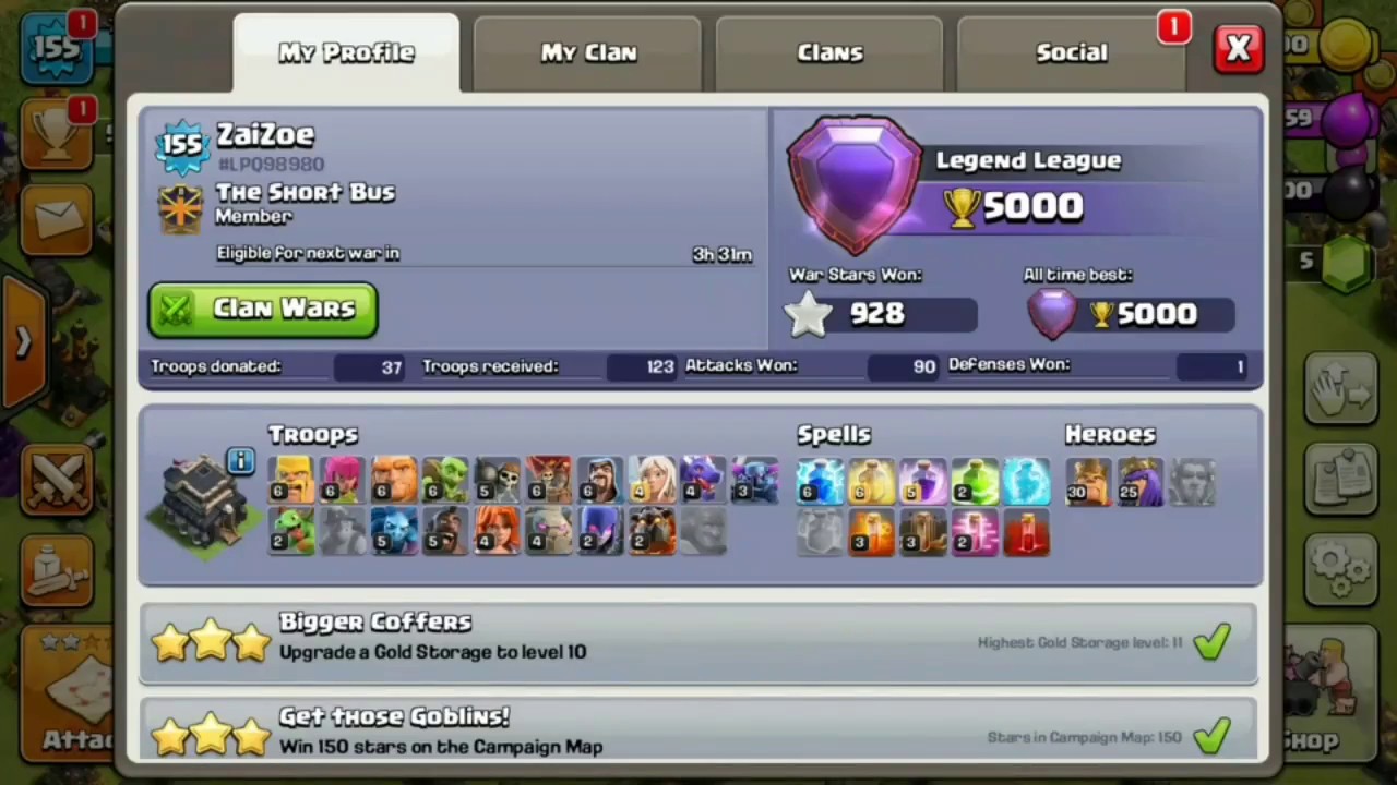 ZaiZoe Hits 5000 Legends Cups