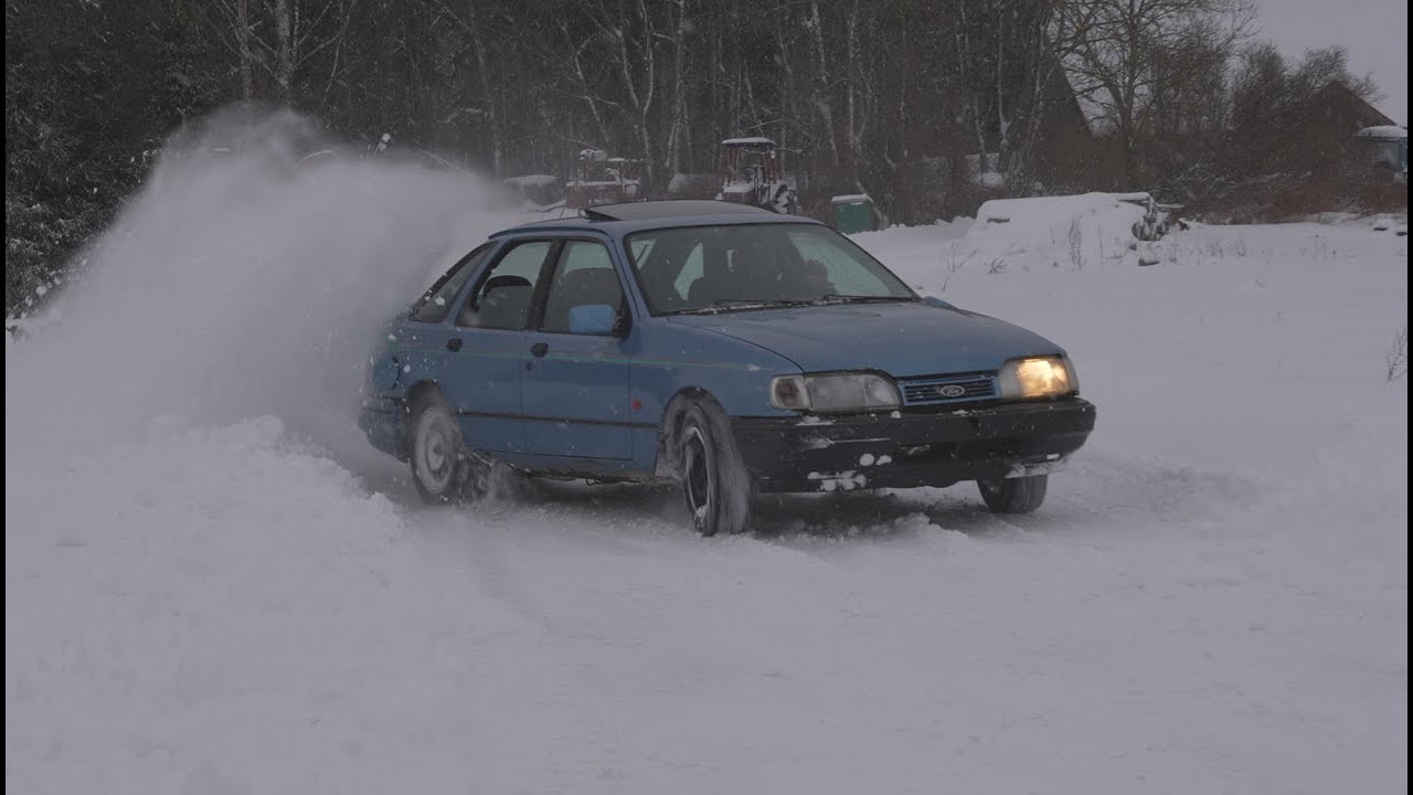 Starting Ford Sierra 2.0 Dohc After 7 Years + Test Drive - YouTube