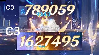 Testing my luck... C0 C1 C2 C3 Linnea DMG Comparison
