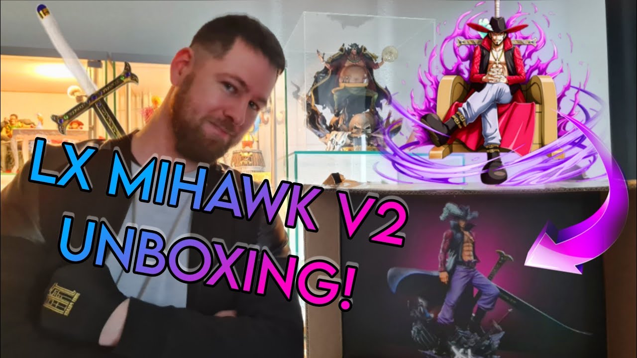 LX Studio Mihawk V2 One Piece Resin Unboxing