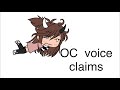 OC voice claims