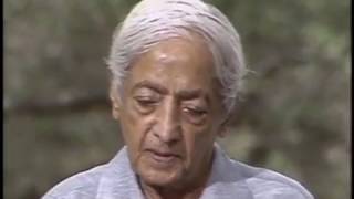 On homosexuality | J. Krishnamurti