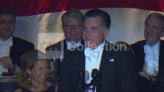 ALFRED E SMITH DINNER - ROMNEY-WARDROBE CHANGES