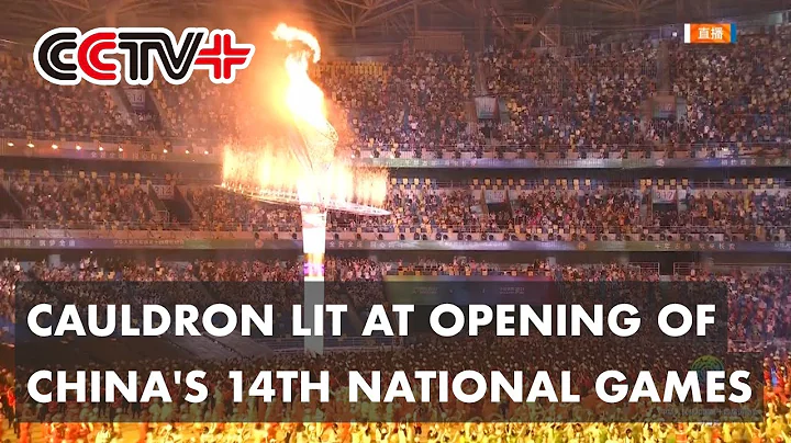 Cauldron Lit at Opening of China's 14th National Games - DayDayNews