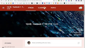 Add Classwork Page to Google Classroom