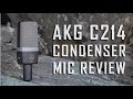 AKG C214 Condenser Microphone Review / Test