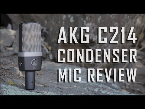 AKG C214 Condenser Microphone Review / Test