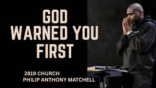 GOD IS ABOUT TO CUT OFF WHAT’S BEEN DRAINING YOU | PHILIP ANTHONY MITCHELL